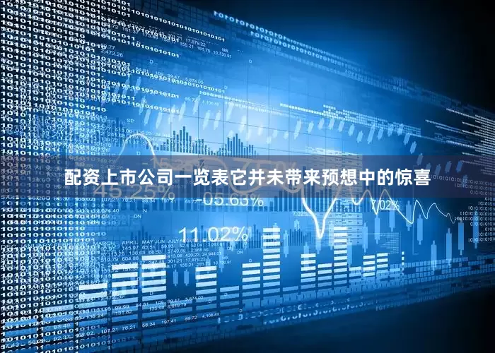 配资上市公司一览表它并未带来预想中的惊喜